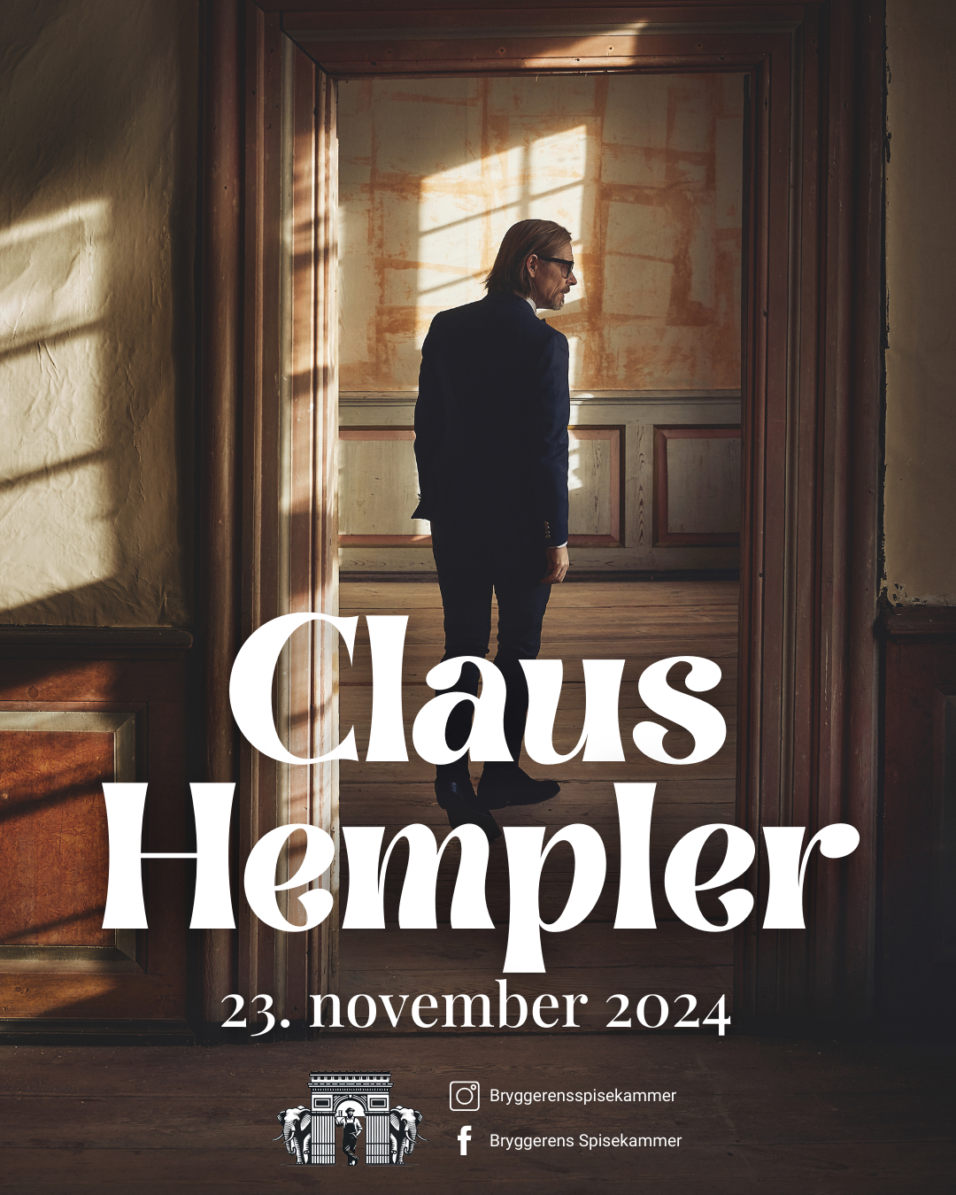 Claus Hempler koncert plakat